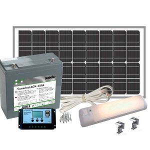 Aurinkoenergiapaketti Pikkula 12V
