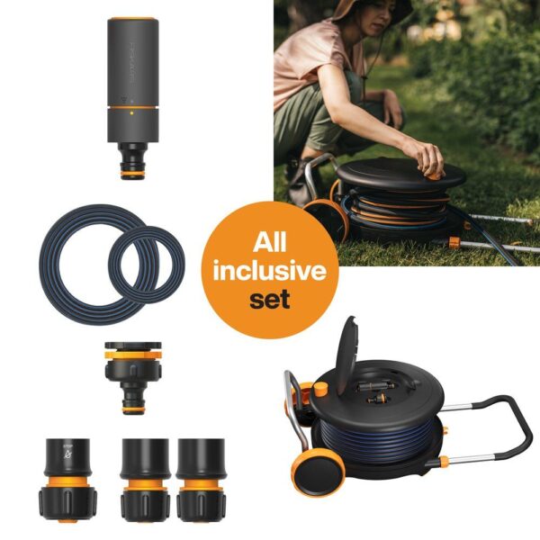 Fiskars Comfort kärrykastelukela M 13 mm 20 m - Image 2