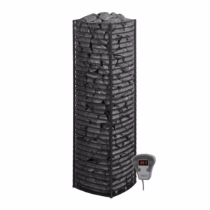 SÄHKÖKIUAS NARVI VELVET ELEC 10,5 KW MUSTA