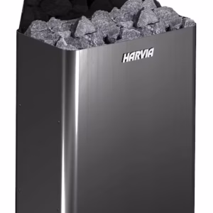 SÄHKÖKIUAS HARVIA THE WALL E 6,0 KW BLACK STEEL SW60E