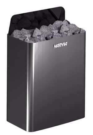 SÄHKÖKIUAS HARVIA THE WALL E 6,0 KW BLACK STEEL SW60E