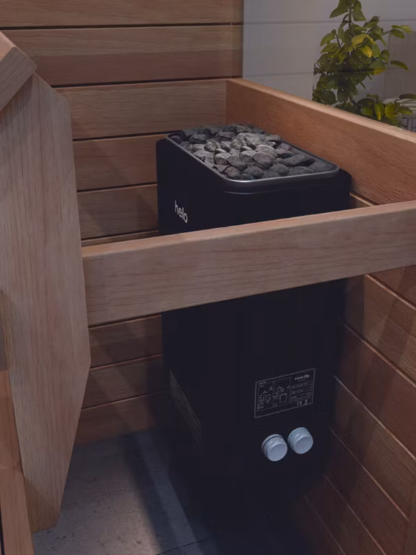 SEINÄKIUAS HELO VIENNA 45 STS MUSTA 4,5kW - Image 3