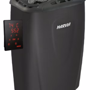 SÄHKÖKIUAS HARVIA MODERNA 4,5 KW BLACK STEEL V45XE