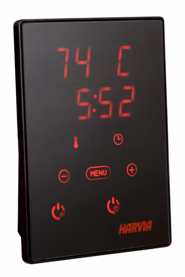 SÄHKÖKIUAS HARVIA MODERNA 4,5 KW BLACK STEEL V45XE - Image 3