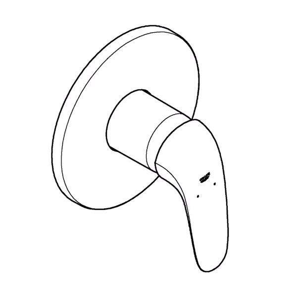 PIILOASENNUSHANA GROHE 24046003 EUROSTYLE 2015 SOLID - Image 2