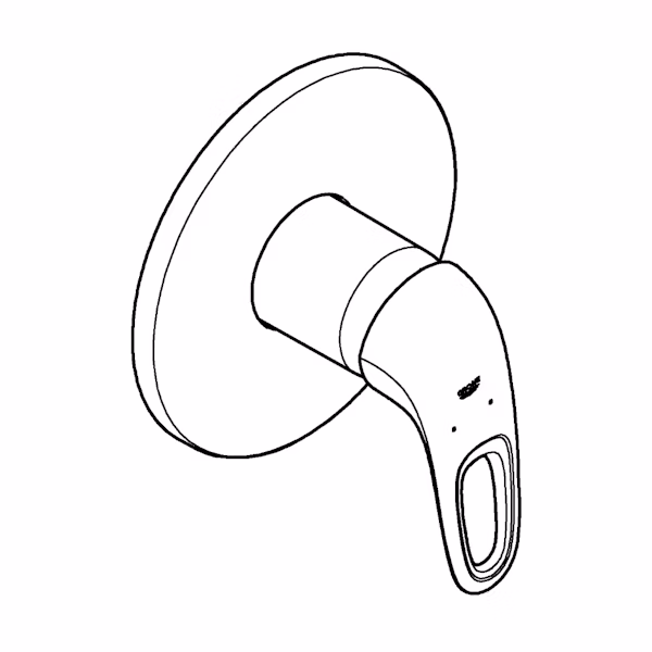 PIILOASENNUSHANA GROHE 24048003 EUROSTYLE 2015 OHM - Image 2