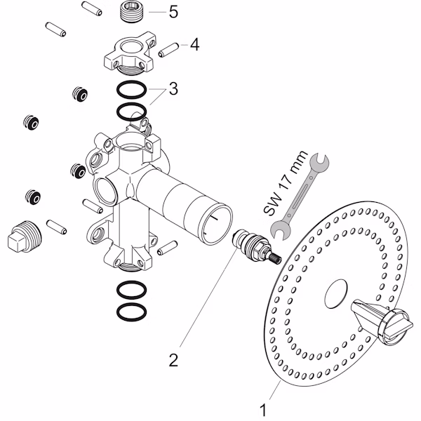PIILOASENNUSHANA HANSGROHE 10971180 AXOR STARCK - Image 3