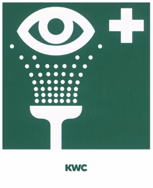 HÄTÄSUIHKUTARVIKE  KWC FAID903 SILMÄSUIHKU -KYLTTI
