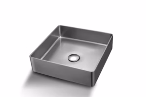 MALJA-ALLAS TAMMIHOLMA INOX RST HARJ. TERÄS 400x400mm