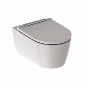 WC-ISTUIN SEINÄ GEBERIT ONE TURBOFLUSH KANSI KROMATTU