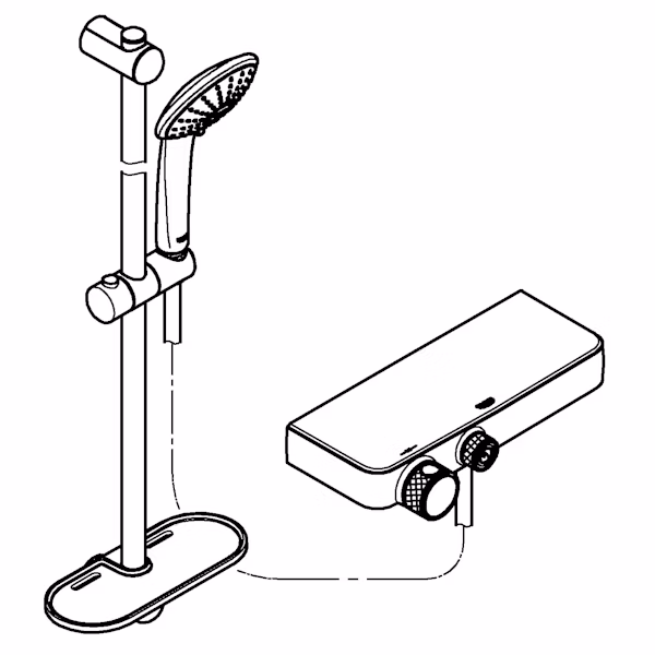 SUIHKUHANA GROHE 34721000 GROHTHERM SMARTC TERM - Image 2
