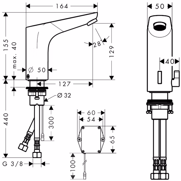 PESUALLASHANA HANSGROHE 31171000 FOCUS ELEKT. 6V - Image 4