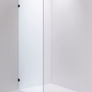 SUIHKUSEINÄ ARC 20 KIRKAS, MUSTA, 900X2000