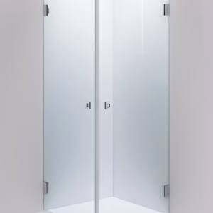 SUIHKUSEINÄ ARC 12 KIRKAS, KROMI, 800X800