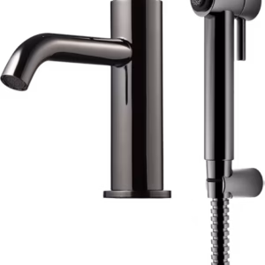 PESUALLASHANA TAPWELL EVM069 BLACK CHROME BIDÉ