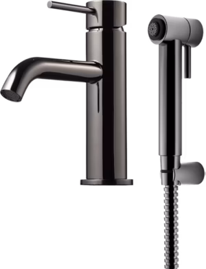 PESUALLASHANA TAPWELL EVM069 BLACK CHROME BIDÉ