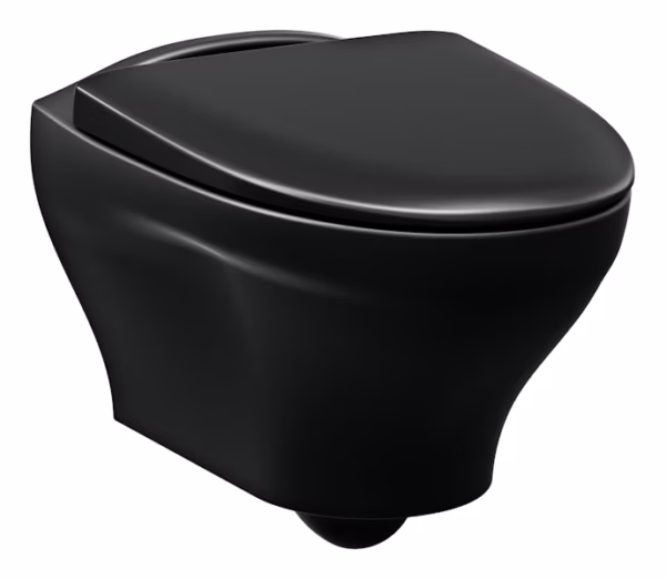 WC-ISTUIN SEINÄ GUSTAVSBERG 8330 ESTETIC MATTA MUSTA SC/QR