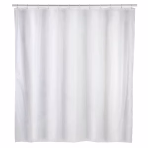 TEKSTIILISUIHKUVERHO WENKO 180X200CM VALKOINEN POLYESTER