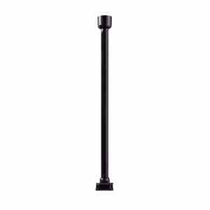 KATTOTUKI SUIHKUVERHOTANKOON 57CM MUSTA
