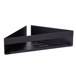 SUIHKUKULMAHYLLY GENOVA MUSTA 36X8X17CM RST TURBO-LOC