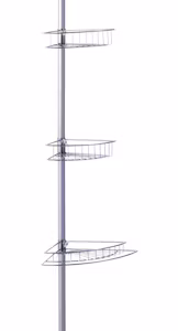 SUIHKUKULMAHYLLY TELESKOOPPI 38x230-260x28cm KROMI