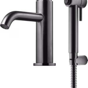PESUALLASHANA TAPWELL EVM069 BR BLACK CHROME BIDÉ