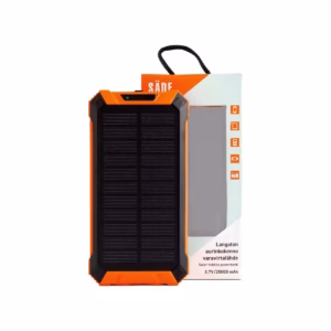 SÄDE PowerBank – aurinkokennolla toimiva langaton varavirtalähde