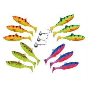Patriot Baitfish Dark Water jigilajitelma 8cm 12+3kpl