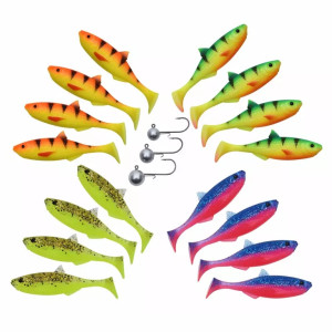 Patriot® Baitfish Jigisarjat 6cm Dark Water Kit 2
