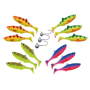 Patriot® Baitfish Jigisarjat 8cm Dark Water Kit 2