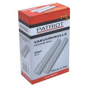 Patriot® vakuumirullat ja -pussit